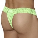 CandyMan Peek A Boo Thong - Lime