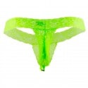 CandyMan Peek A Boo Thong - Lime