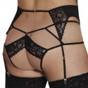 CandyMan Ensemble Jarretière - Jock Strap Dentelle Noir