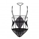 CandyMan Body String Harnais Dentelle Noir