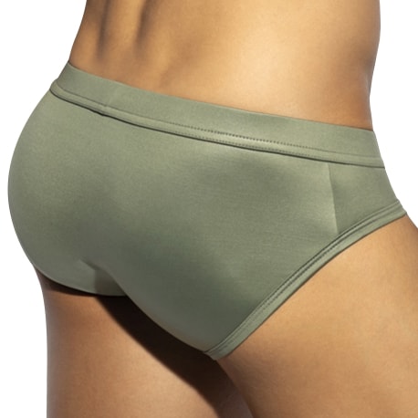 ES Collection Eco Shiny Briefs - Khaki