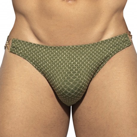 Men's Low Rise Foam Pads Bulge Pouch Enhancing Swim Briefs Hiding Gaff  Panties Underwear