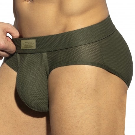 ES Collection Bee Nest Briefs - Khaki