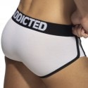 Addicted Leopard Double Side Briefs - White