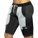 ES Collection Foam Patches Cycle Shorts - Black