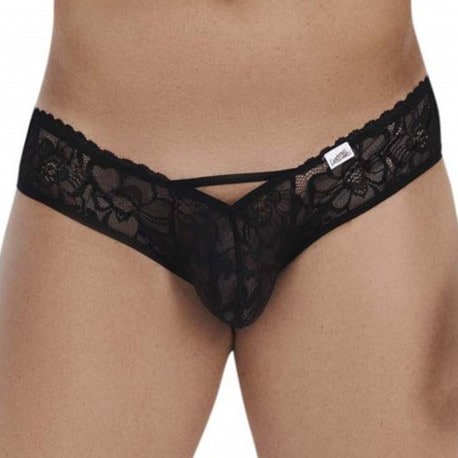 CandyMan Bow Jockstrap - Black