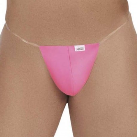 CandyMan Invisible Micro Thong - Pink