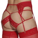 CandyMan Ensemble Jarretière - Jock Strap Dentelle Rouge