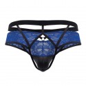 CandyMan Jock Strap Dentelle Bleu