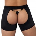 CandyMan Chaps Thong - Black