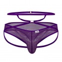 CandyMan Mesh Thong - Purple