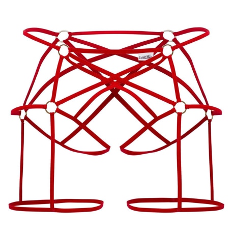 CandyMan Jock Strap Cage Rouge