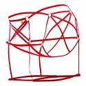 CandyMan Cage Jockstrap - Red