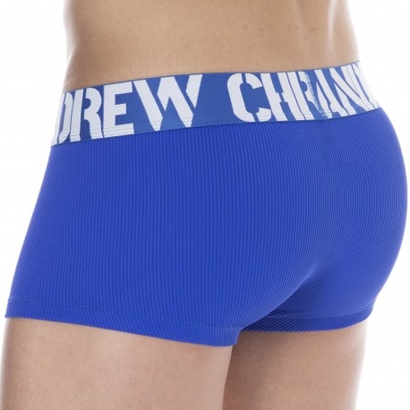 Andrew Christian Boxer Almost Naked Power Rib Bleu Roi