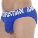 Andrew Christian Slip Almost Naked Power Rib Bleu Roi