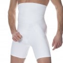 SKU High Waist Slimming Boxer Briefs - White