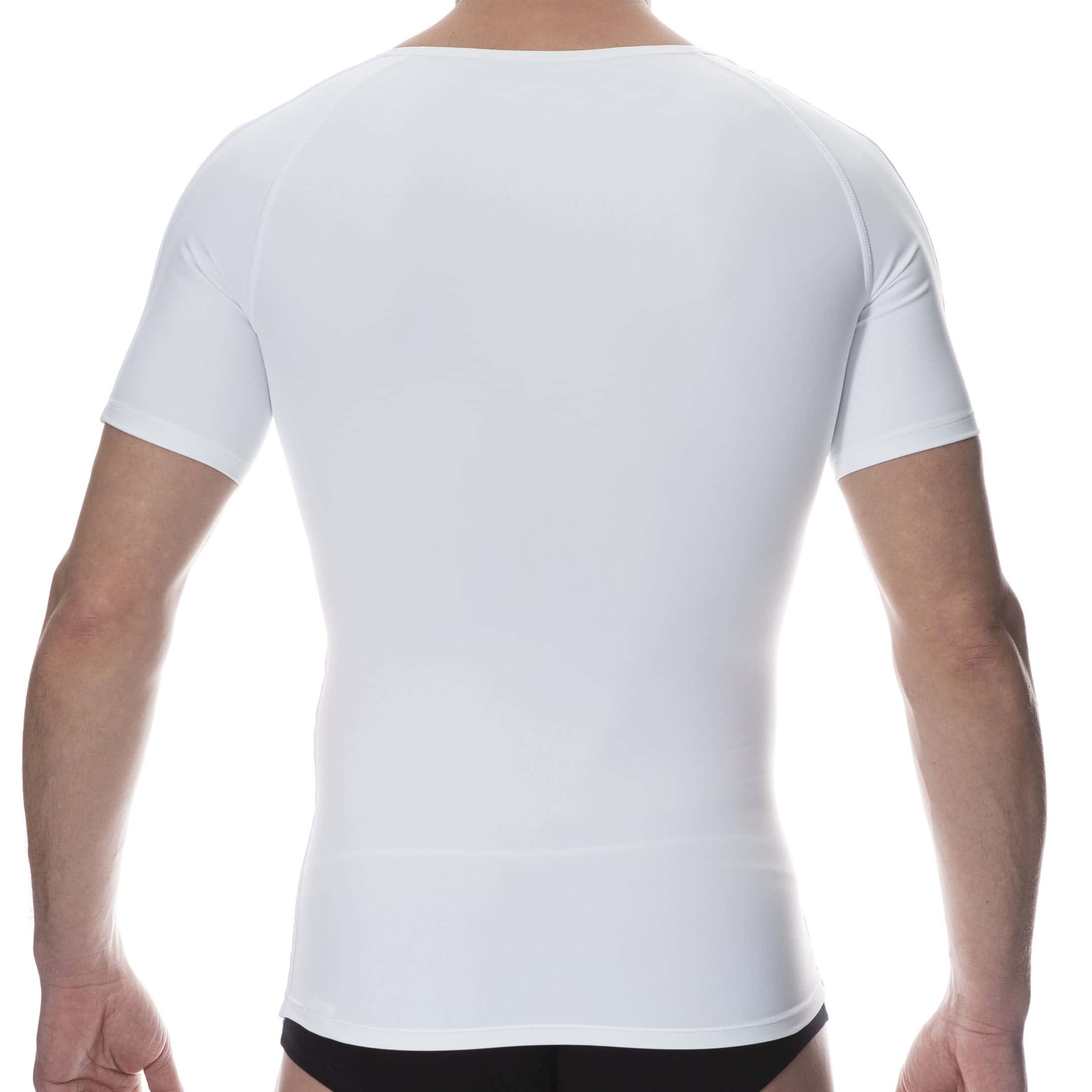 McDavid Sport Compression Shirt With Short Sleeves, White,, 58% OFF