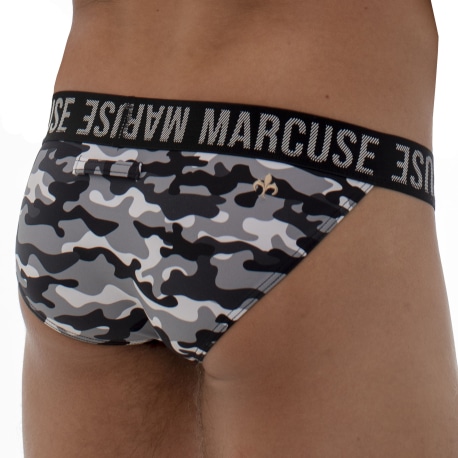 Marcuse Hercule Briefs - Grey Camo