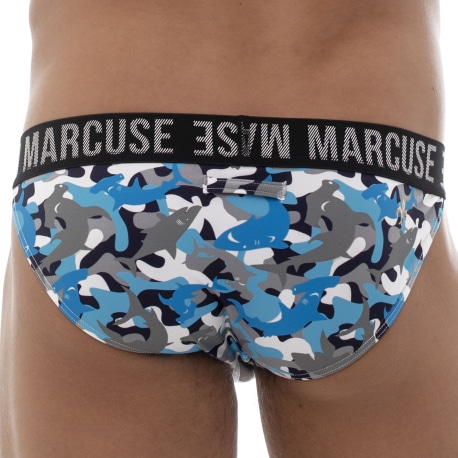 Marcuse Slip Hercule Camouflage Bleu