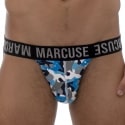 Marcuse Jock Strap Hercule Camouflage Bleu