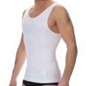 SKU Moderate Compression Seamless Tank Top - White