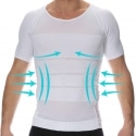 SKU Moderate Compression T-Shirt - White