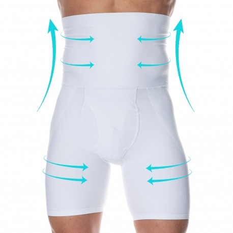 Generic Men Body Shaper Waist Trainer Compression Shorts Tummy