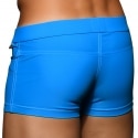 Andrew Christian Riviera Swim Trunks - Turquoise