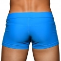 Andrew Christian Boxer de Bain Riviera Bleu Turquoise