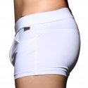 Andrew Christian Riviera Swim Trunks - White