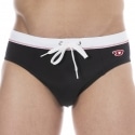 Diesel D Swim Briefs - Black