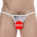 Joe Snyder Mesh Kini Mini Briefs - White