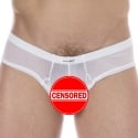 Joe Snyder Mesh Mini Cheek Thong - White