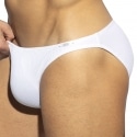 ES Collection Recycled Rib Bikini Briefs - White