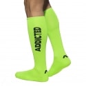 Addicted Chaussettes Hautes Neon Vert Fluo