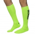 Addicted Chaussettes Hautes Neon Vert Fluo