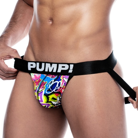 Pump! Jock Strap Drip Graffiti