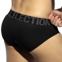 ES Collection Recycled Rib Briefs - Black