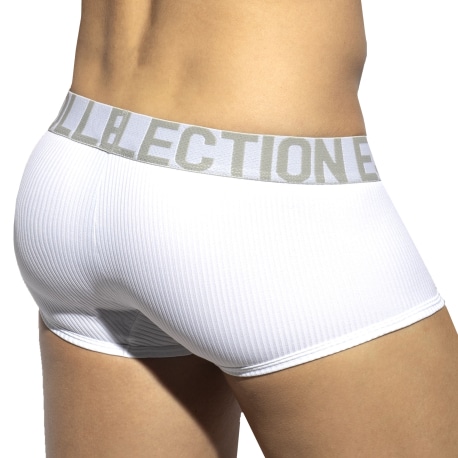 ES Collection Boxer Court Recycled Rib Blanc