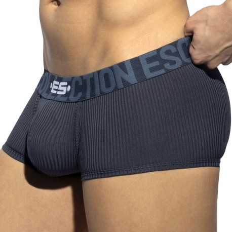 ES Collection Boxer Court Recycled Rib Bleu Marine