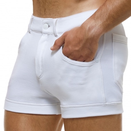 Modus Vivendi Jeans Shorts - White