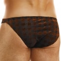 Modus Vivendi Pied de Poule Low Cut Briefs - Bronze