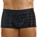 Modus Vivendi Boxer Court Pied de Poule Noir