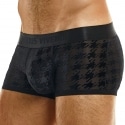 Modus Vivendi Boxer Court Pied de Poule Noir