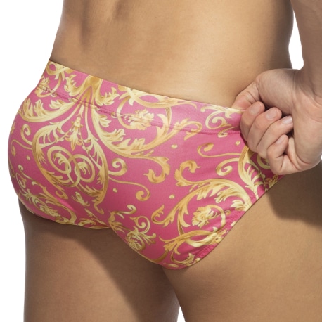 Addicted Versailles Swim Briefs - Pink