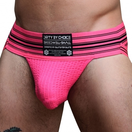 Breedwell Cumdump Jock - Neon Pink