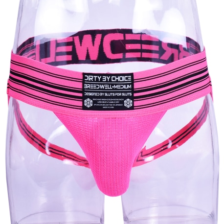 Breedwell Jock Strap Cumdump Rose Fluo