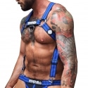 Breedwell Hybred Body Harness - Black - Blue