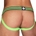 Breedwell Hybred Jock - Black - Neon Green