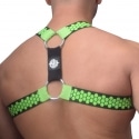 Breedwell Hex Harness - Neon Green